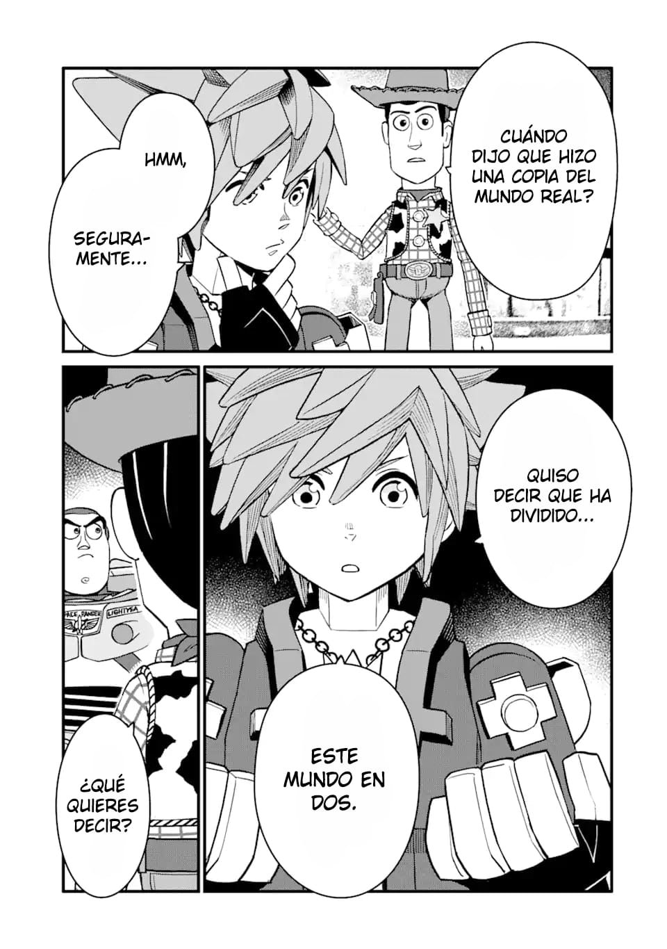Read kingdom Hearts III ES Manga Online