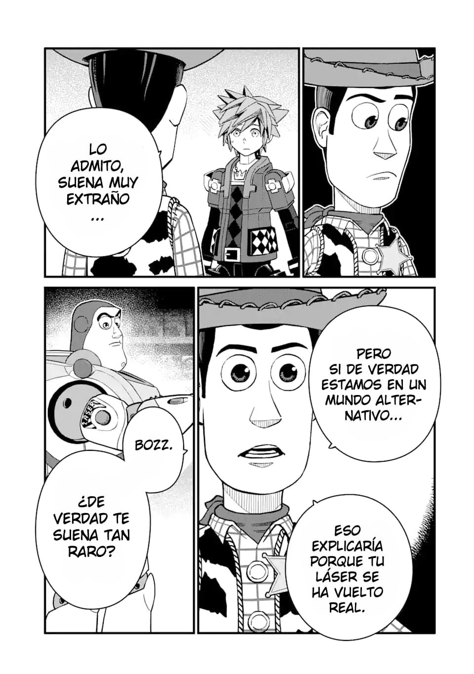 Read kingdom Hearts III ES Manga Online