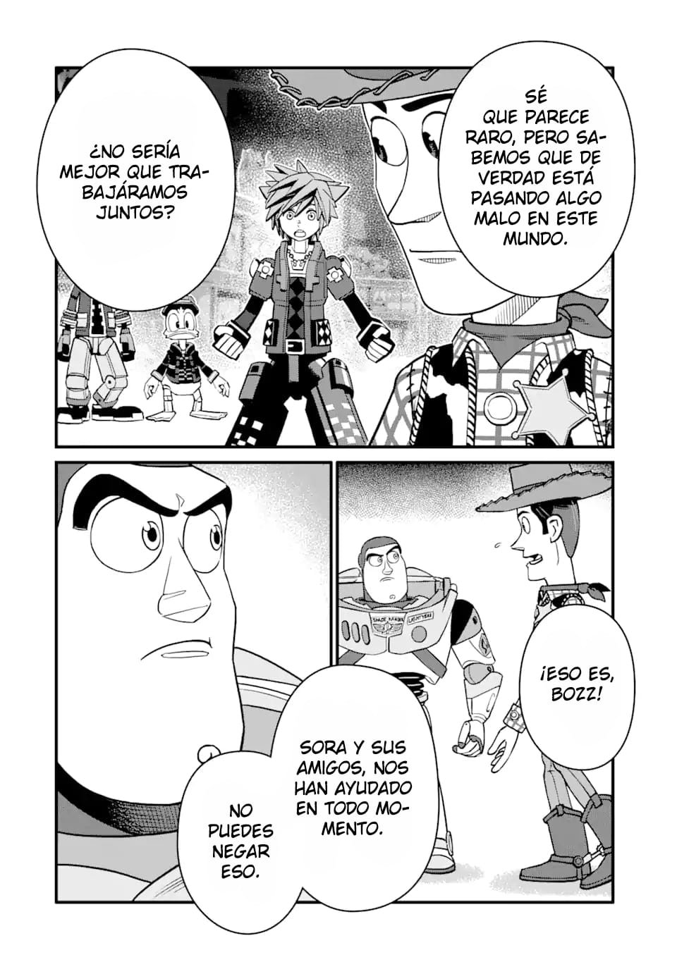 Read kingdom Hearts III ES Manga Online