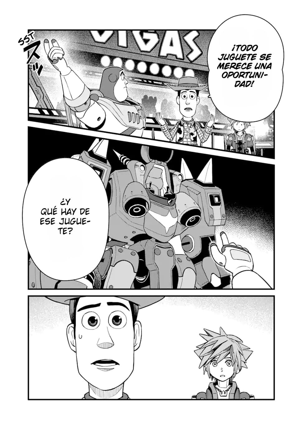 Read kingdom Hearts III ES Manga Online