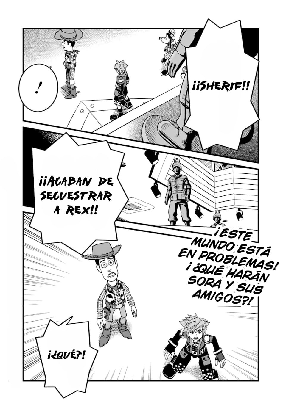 Read kingdom Hearts III ES Manga Online