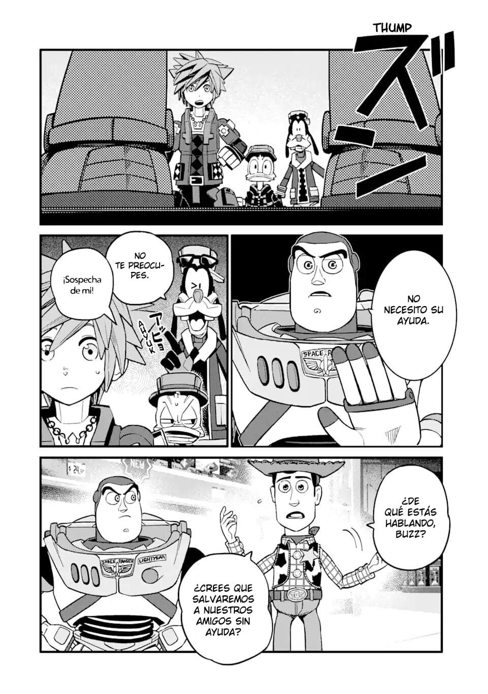 Read kingdom Hearts III ES Manga Online