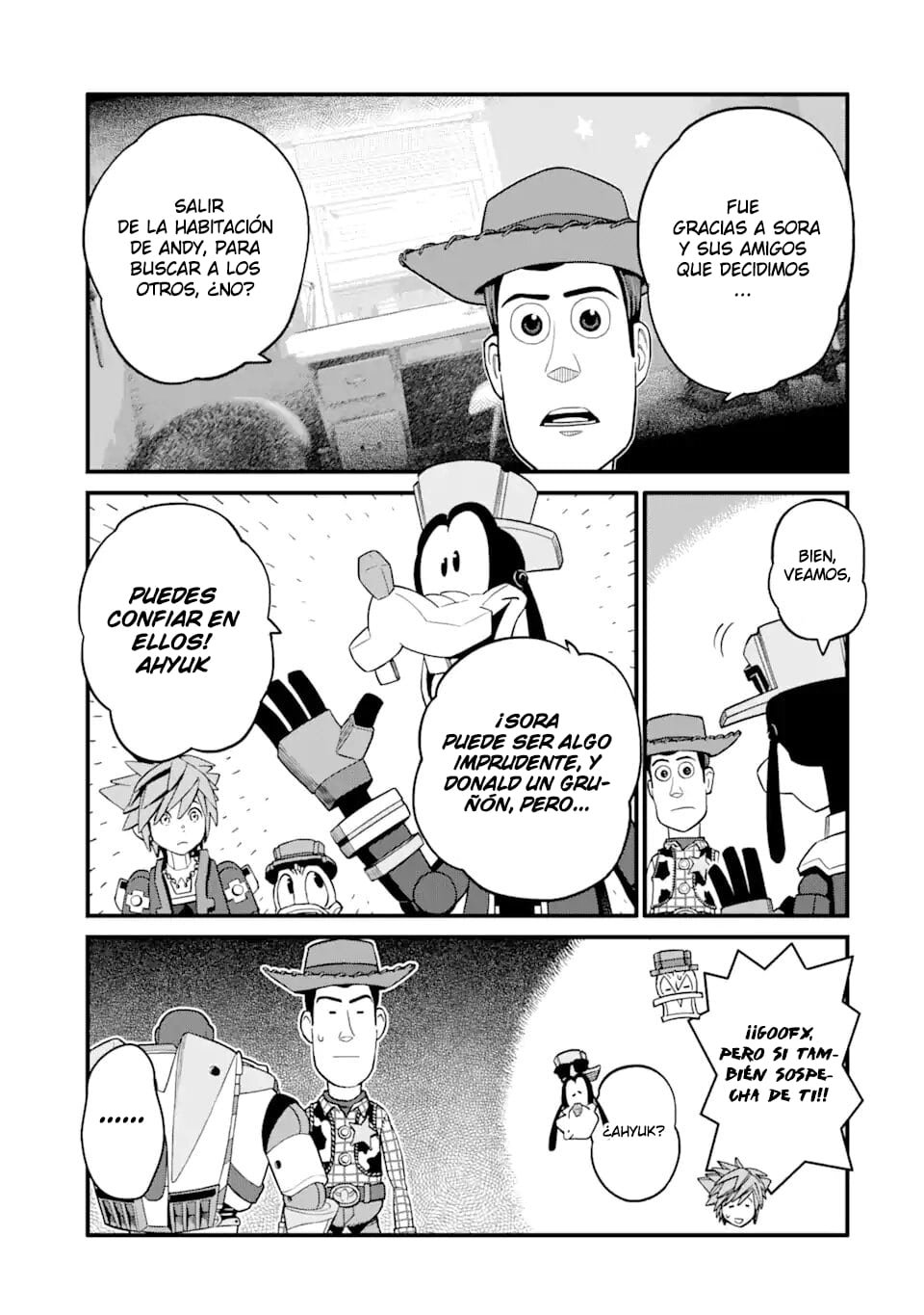 Read kingdom Hearts III ES Manga Online