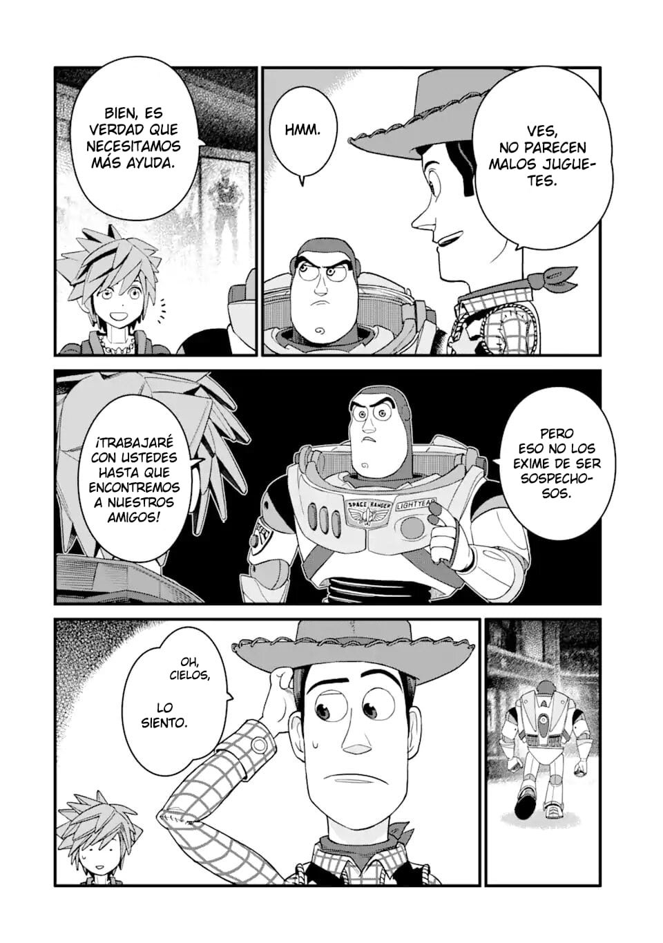 Read kingdom Hearts III ES Manga Online
