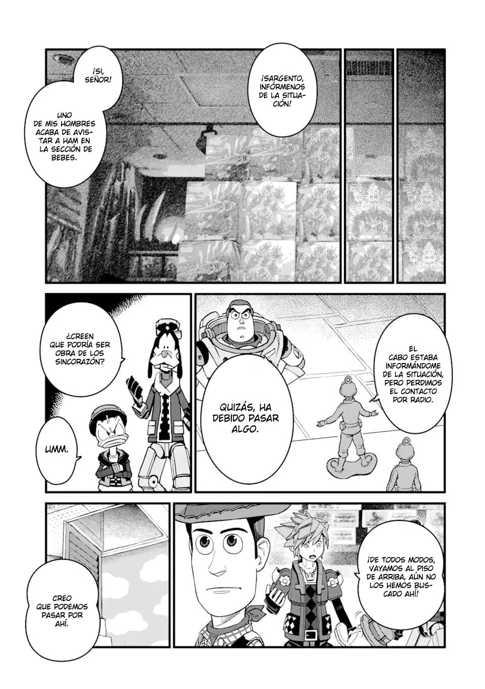 Read kingdom Hearts III ES Manga Online