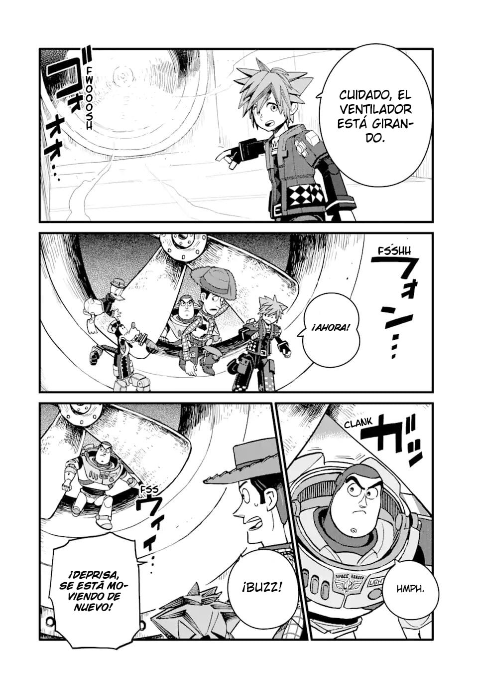 Read kingdom Hearts III ES Manga Online