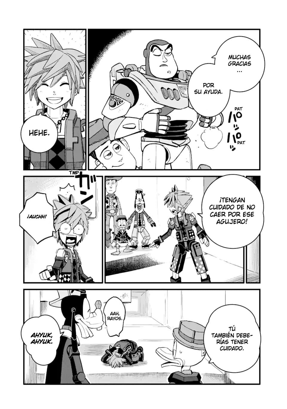 Read kingdom Hearts III ES Manga Online