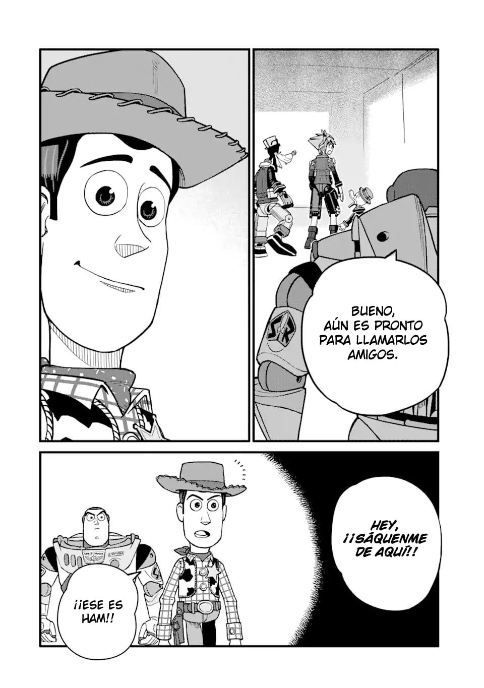 Read kingdom Hearts III ES Manga Online