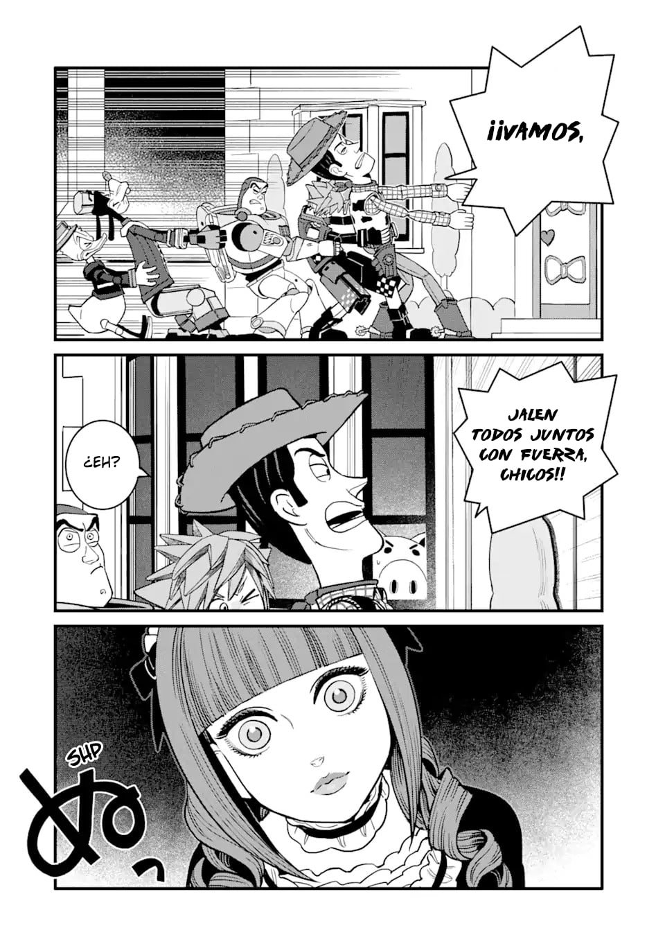 Read kingdom Hearts III ES Manga Online