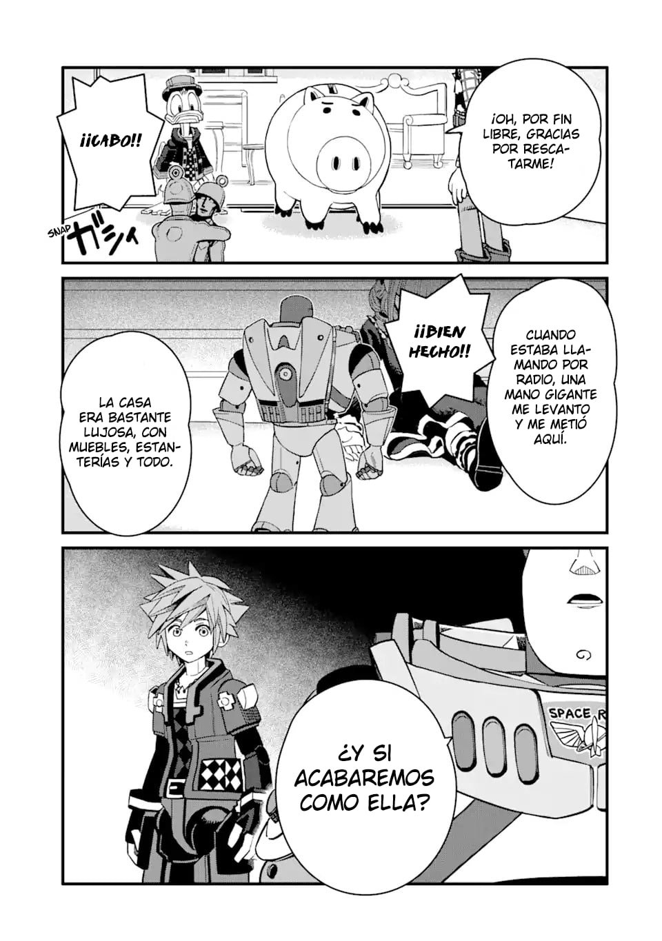 Read kingdom Hearts III ES Manga Online