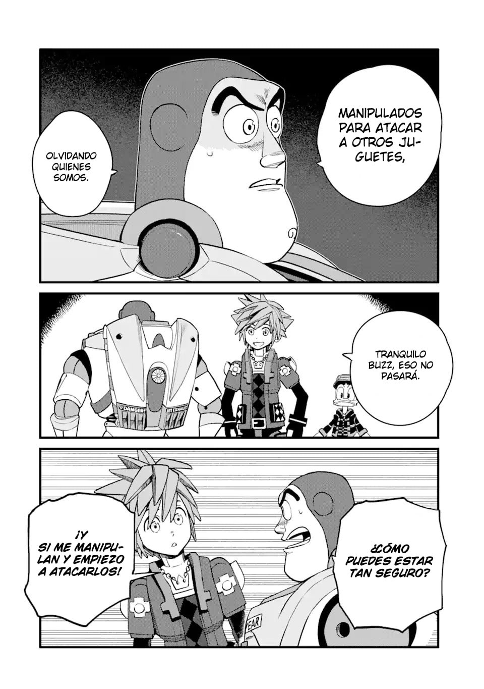 Read kingdom Hearts III ES Manga Online
