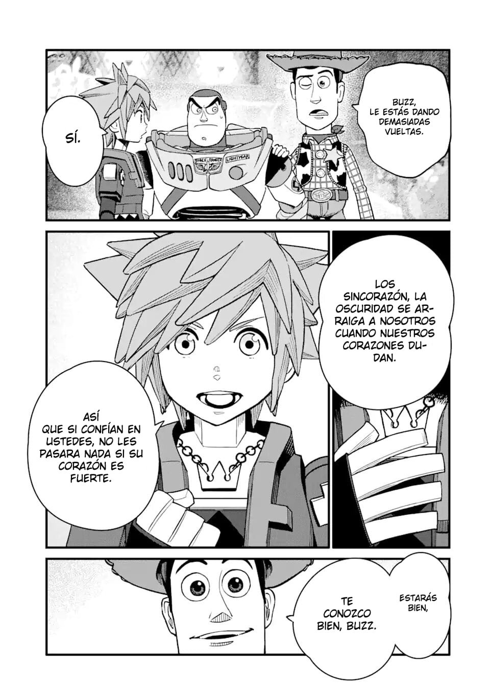Read kingdom Hearts III ES Manga Online