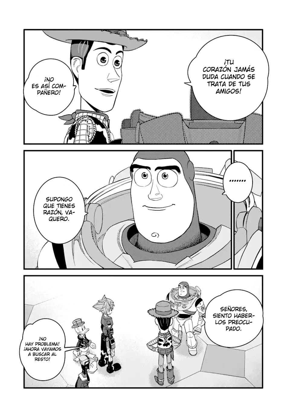 Read kingdom Hearts III ES Manga Online