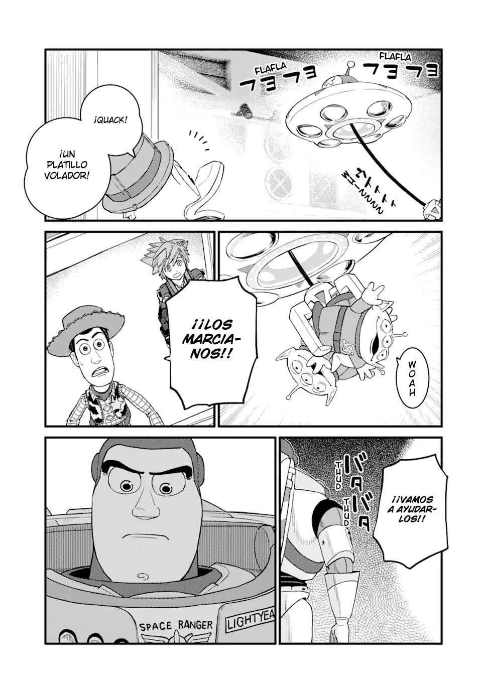 Read kingdom Hearts III ES Manga Online
