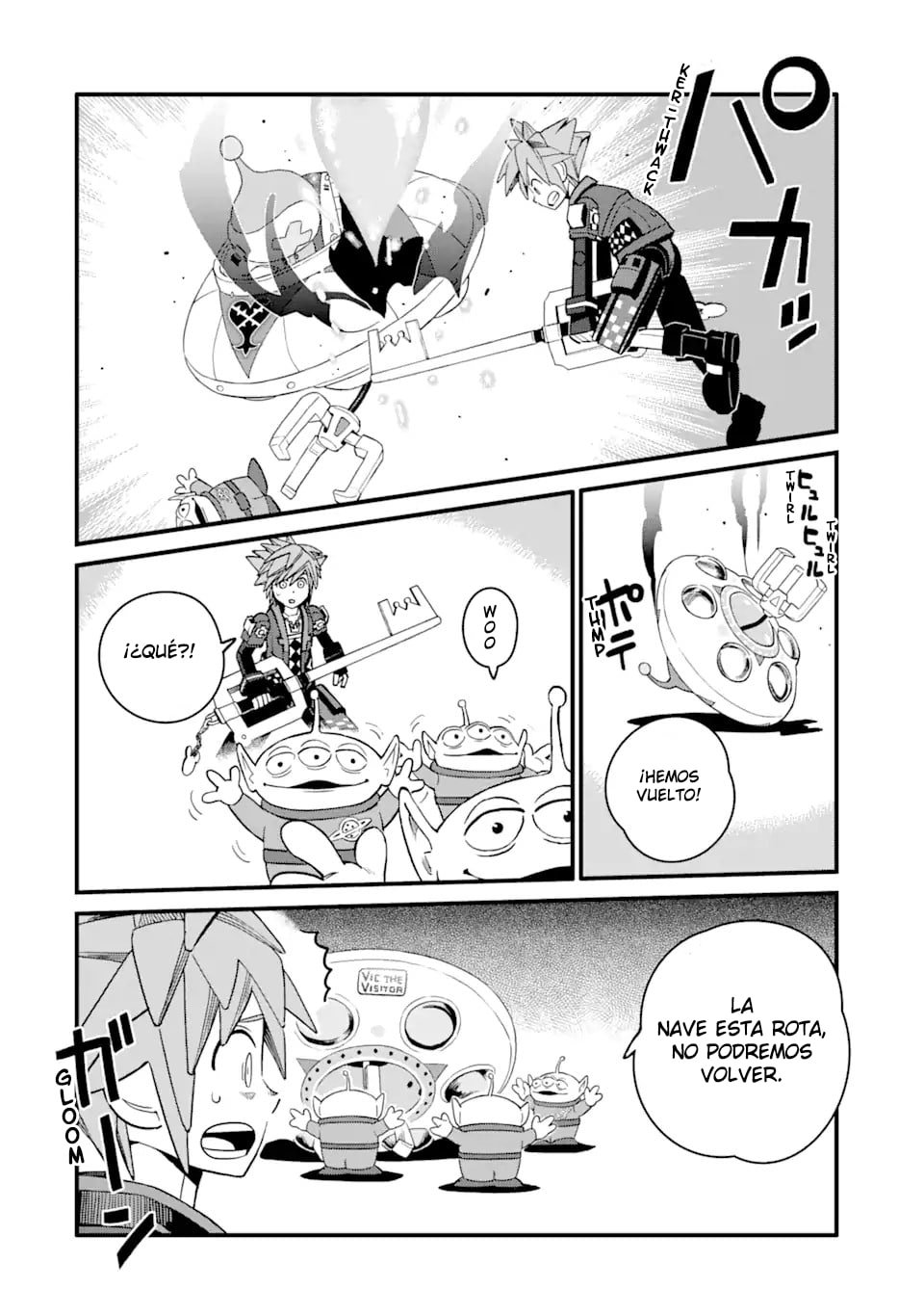 Read kingdom Hearts III ES Manga Online