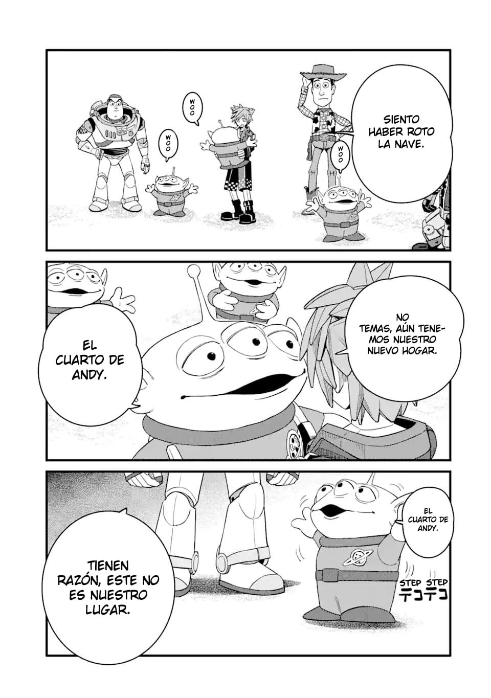 Read kingdom Hearts III ES Manga Online