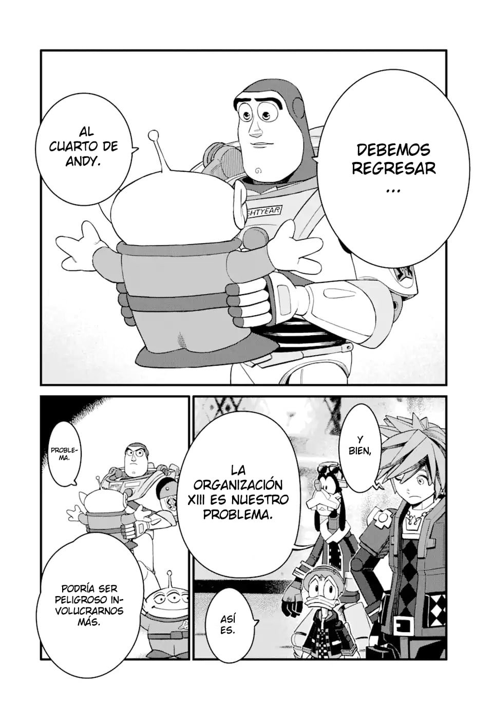 Read kingdom Hearts III ES Manga Online