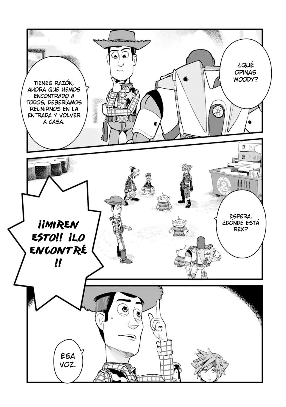 Read kingdom Hearts III ES Manga Online