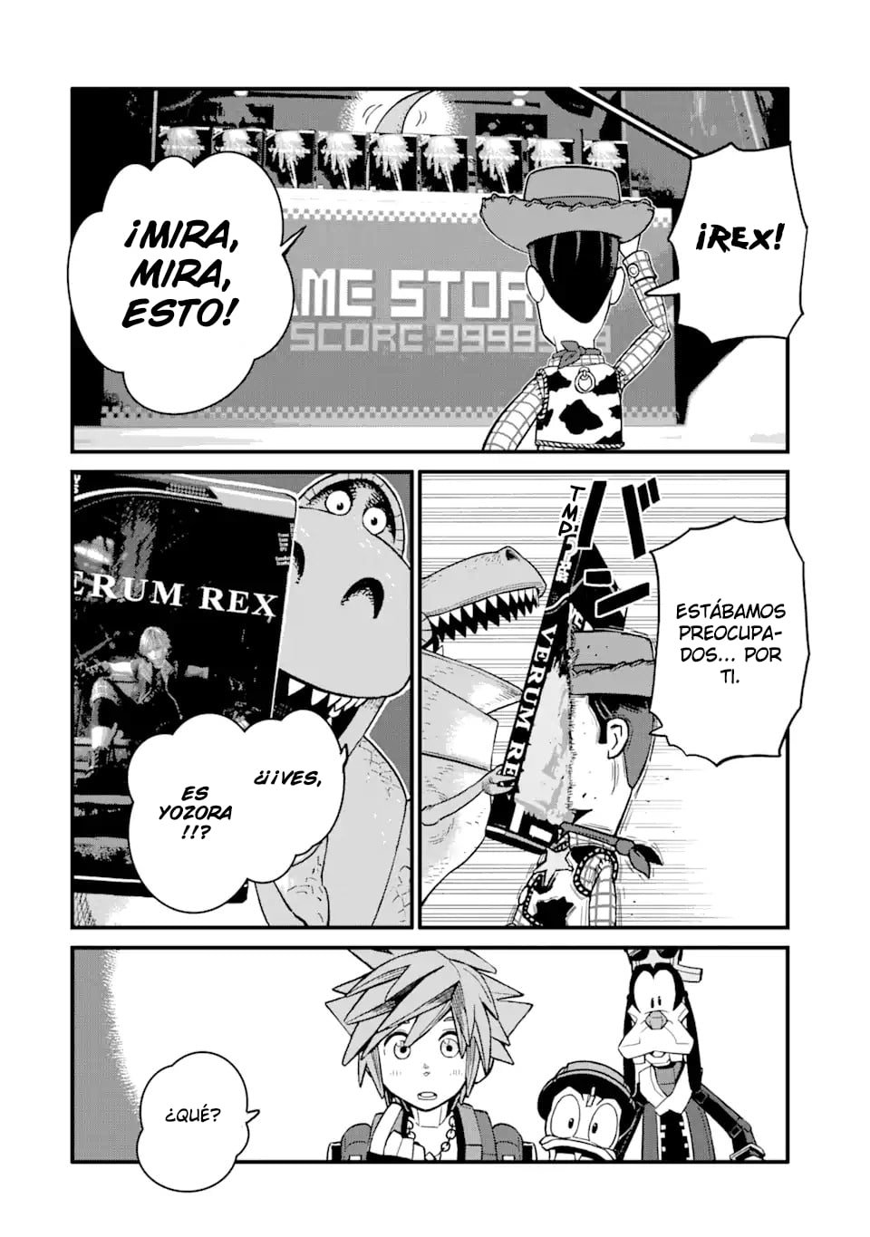 Read kingdom Hearts III ES Manga Online