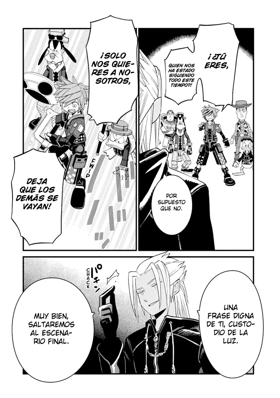 Read kingdom Hearts III ES Manga Online