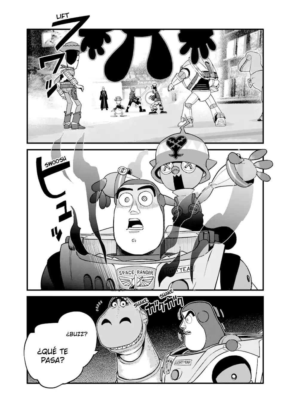 Read kingdom Hearts III ES Manga Online