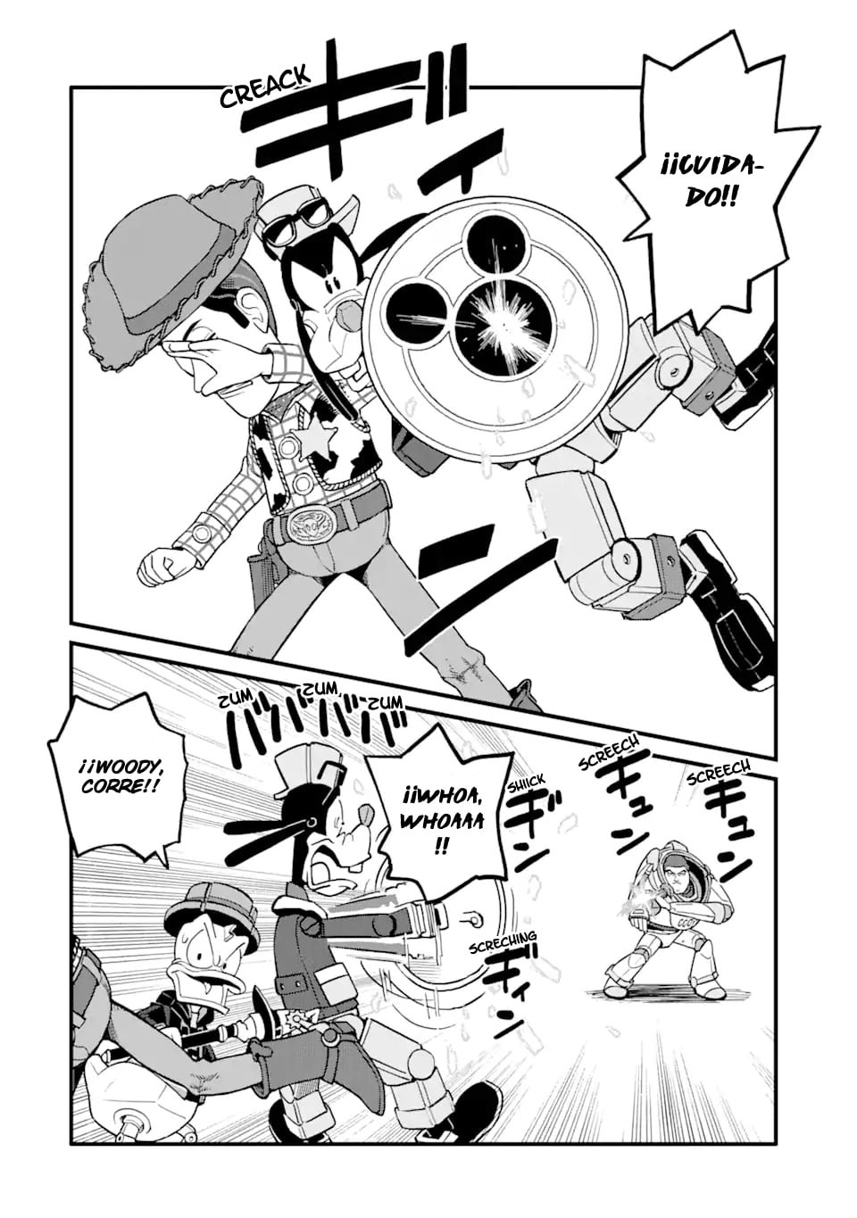 Read kingdom Hearts III ES Manga Online