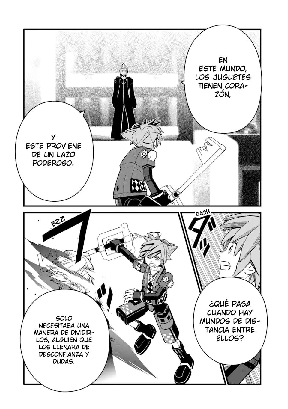 Read kingdom Hearts III ES Manga Online