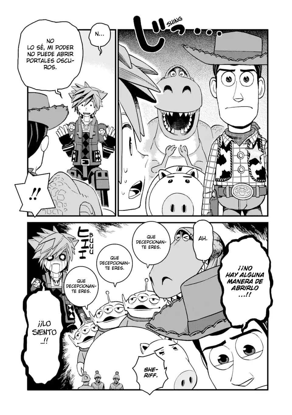 Read kingdom Hearts III ES Manga Online