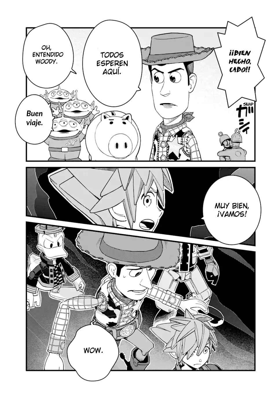 Read kingdom Hearts III ES Manga Online