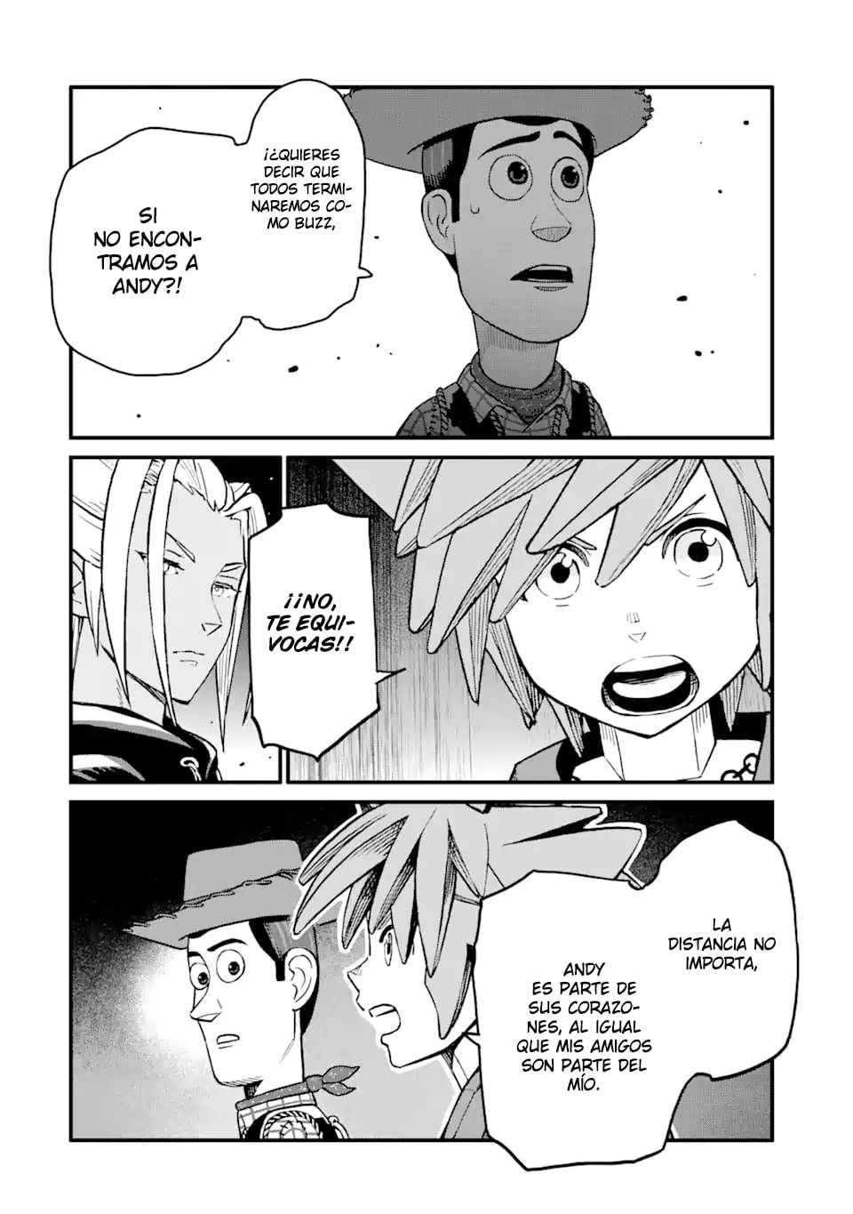 Read kingdom Hearts III ES Manga Online