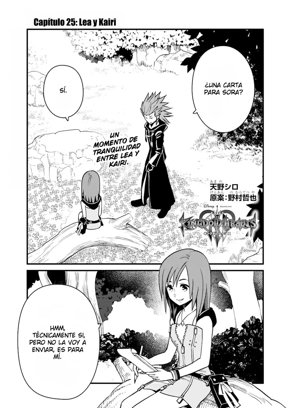 Read kingdom Hearts III ES Manga Online