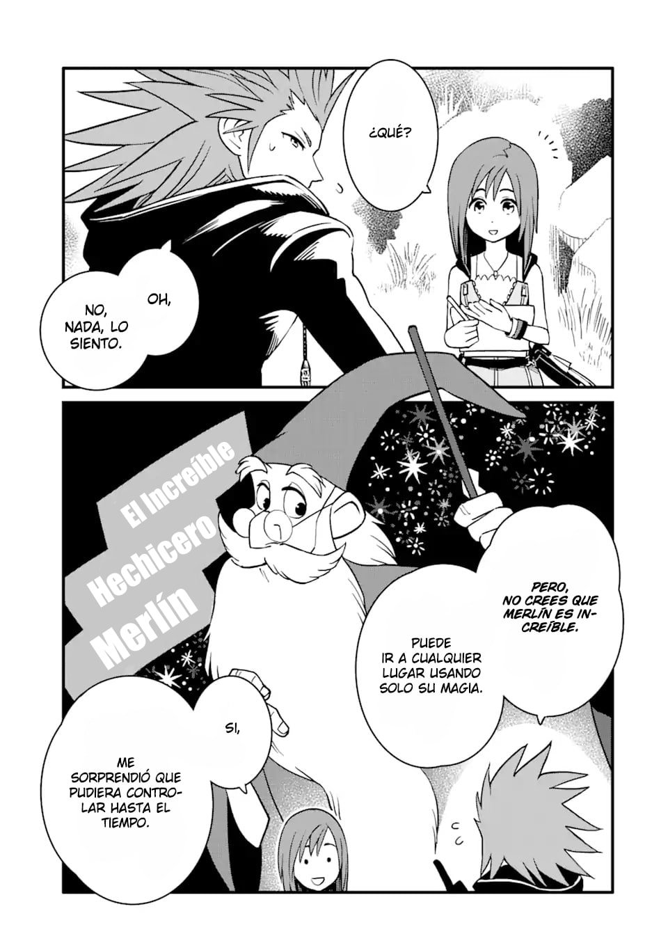 Read kingdom Hearts III ES Manga Online