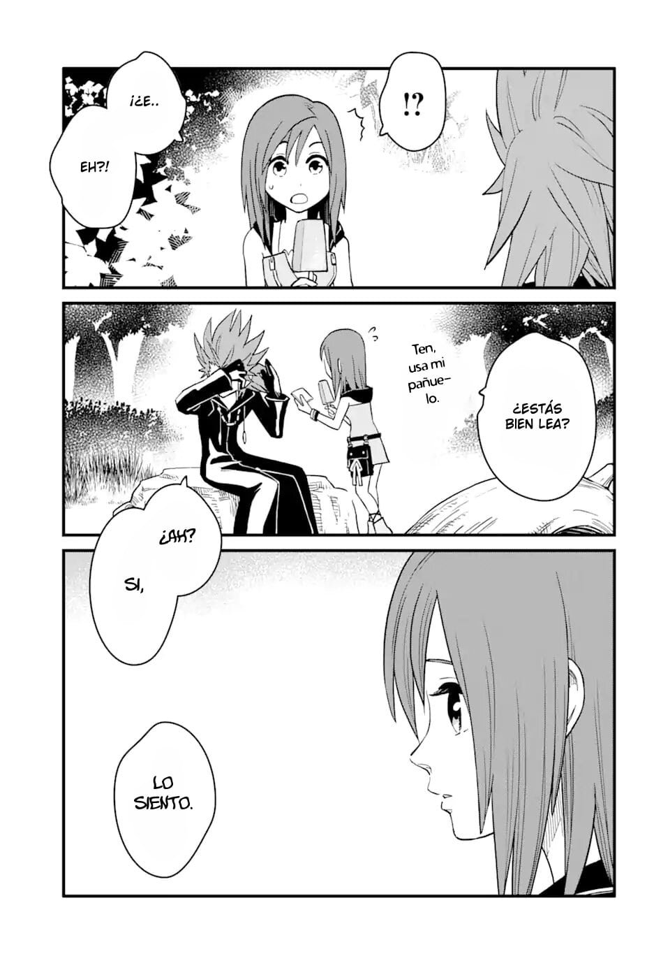 Read kingdom Hearts III ES Manga Online