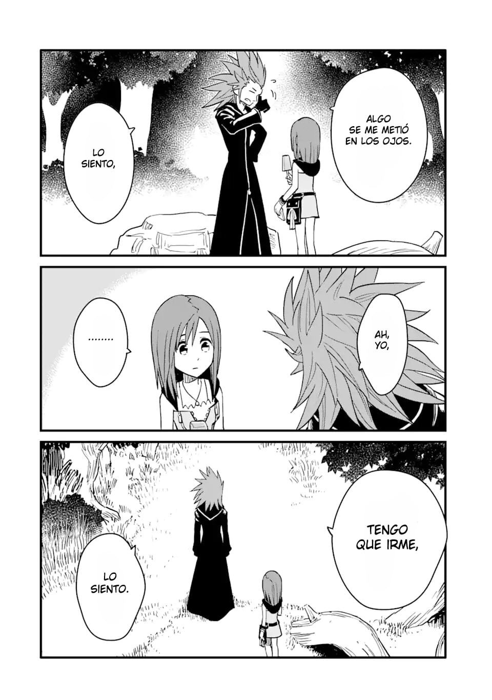 Read kingdom Hearts III ES Manga Online