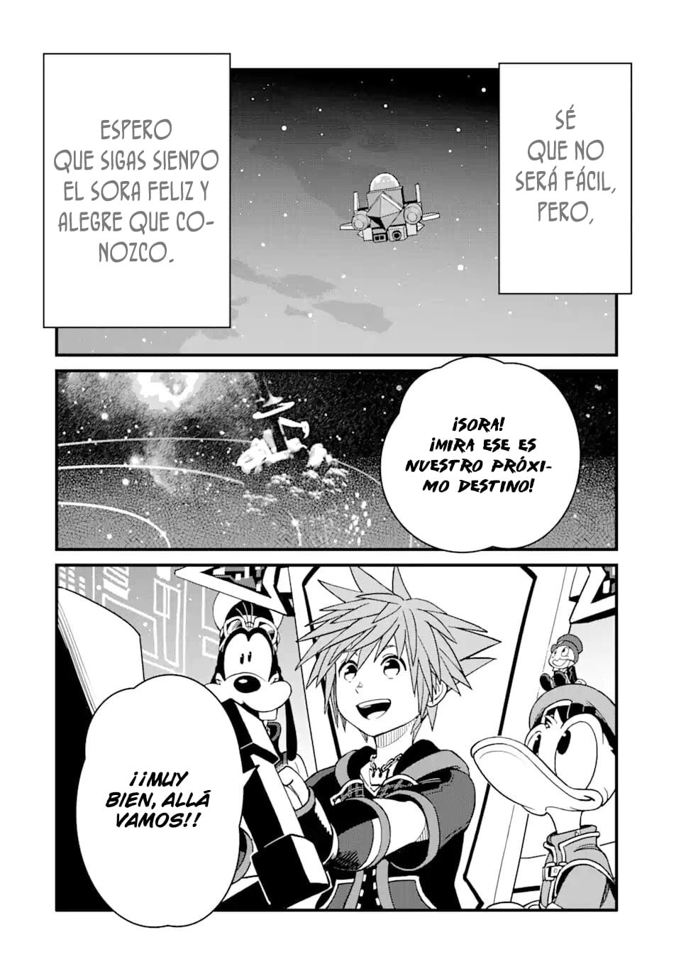 Read kingdom Hearts III ES Manga Online