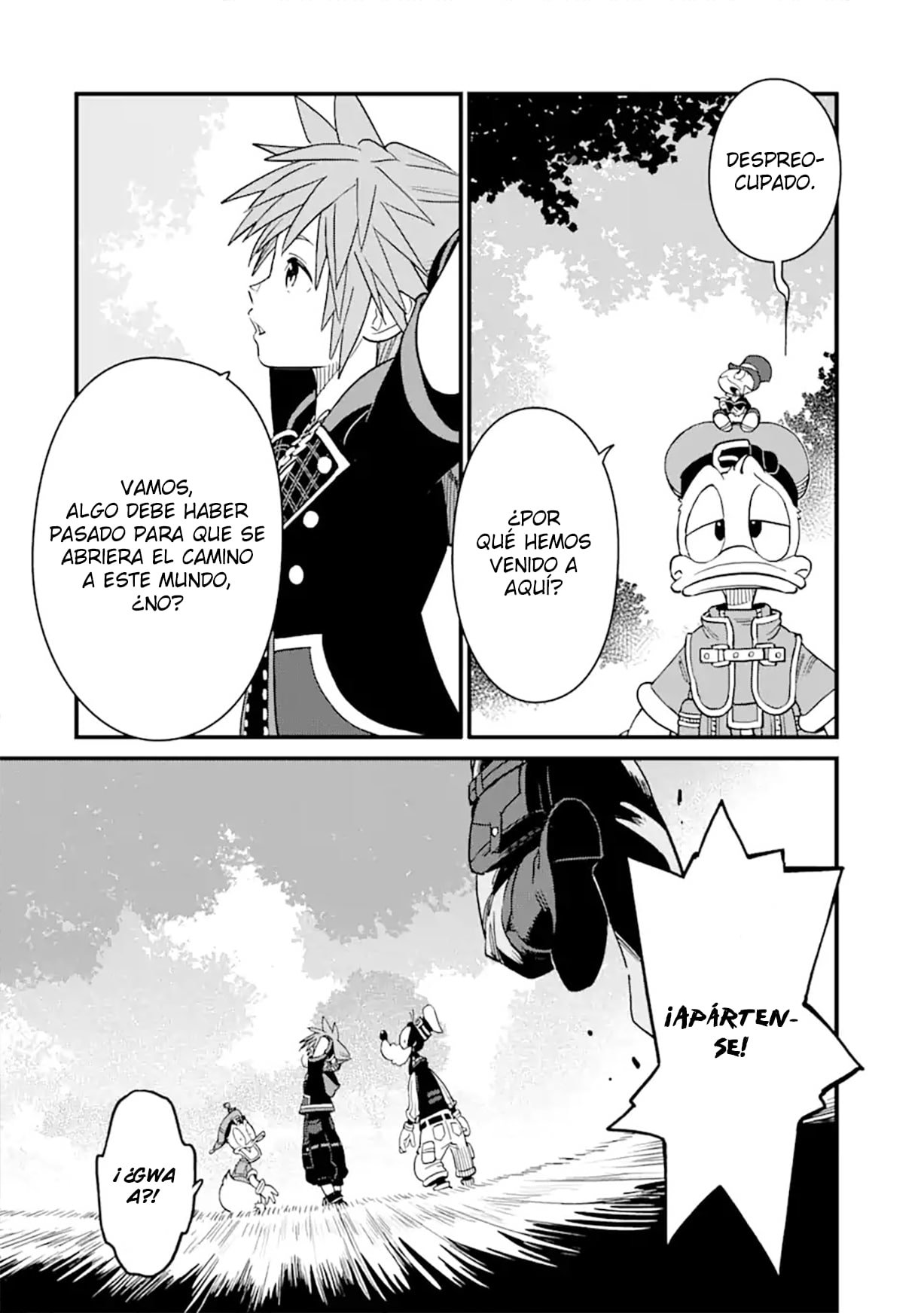Read kingdom Hearts III ES Manga Online