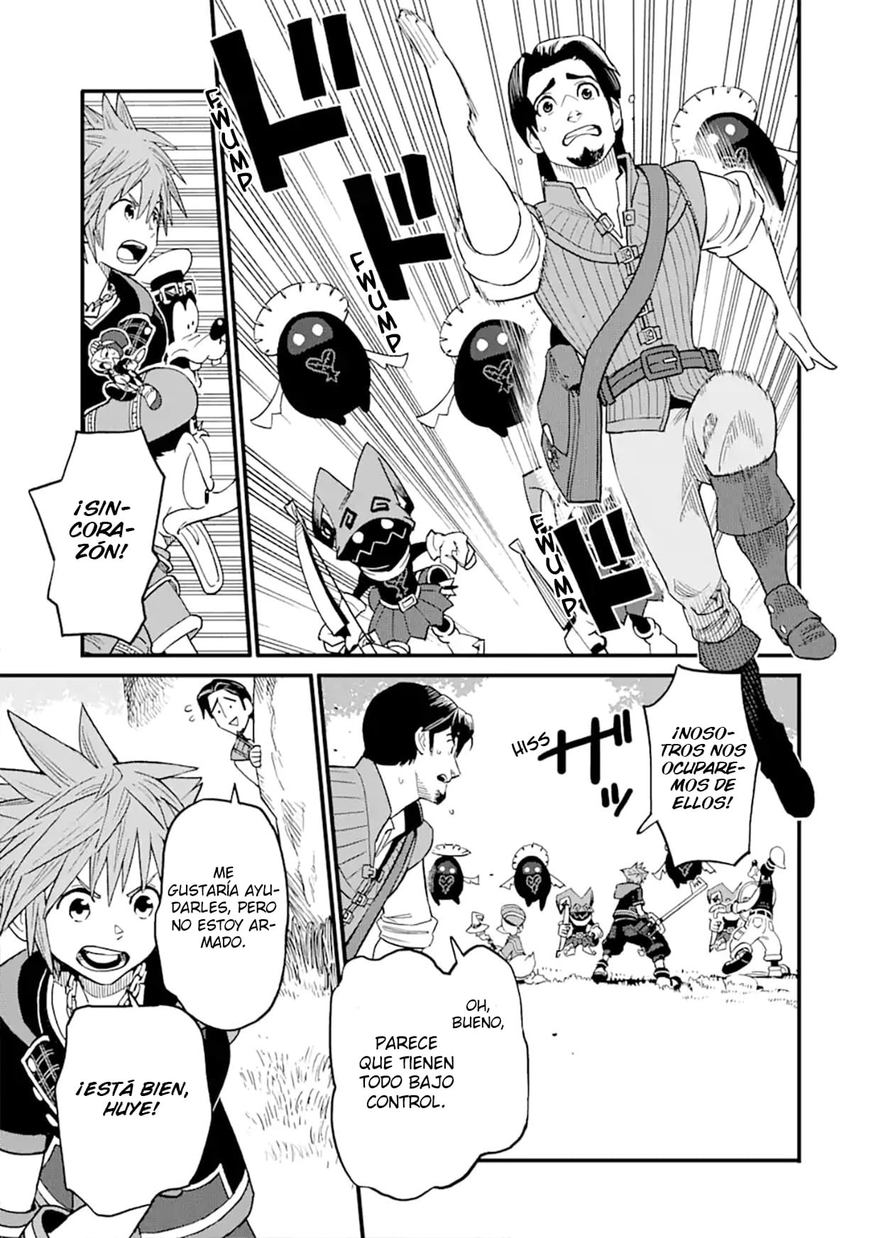 Read kingdom Hearts III ES Manga Online