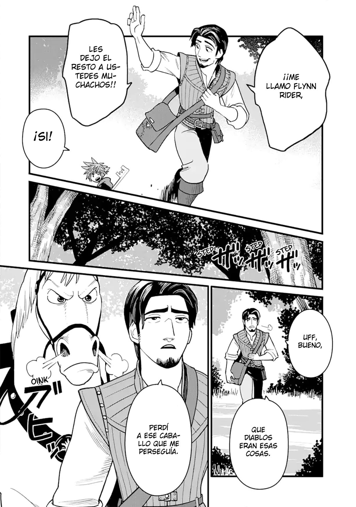 Read kingdom Hearts III ES Manga Online