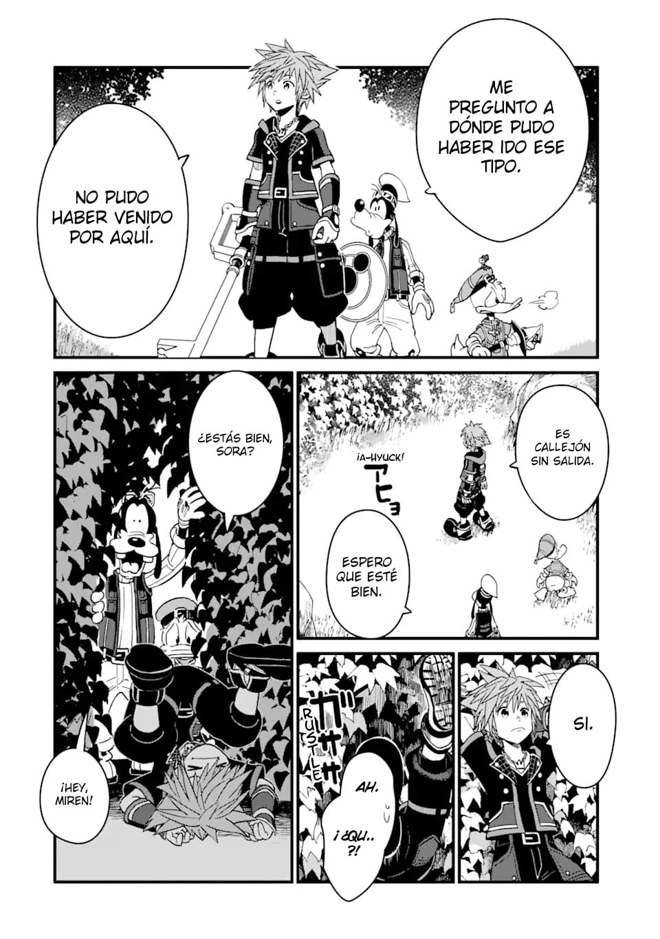 Read kingdom Hearts III ES Manga Online