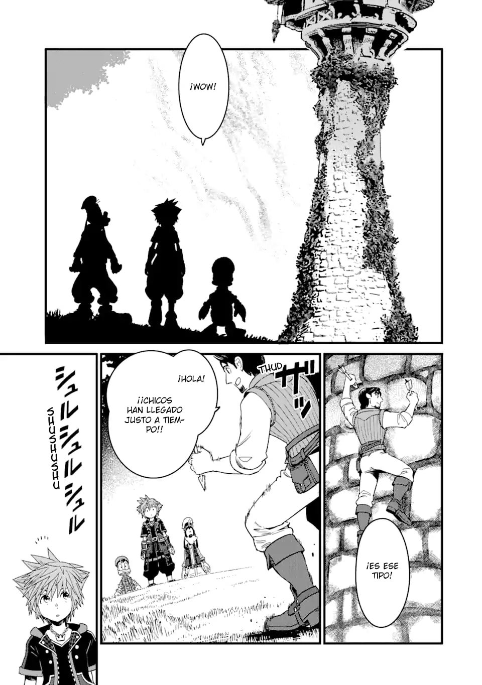 Read kingdom Hearts III ES Manga Online