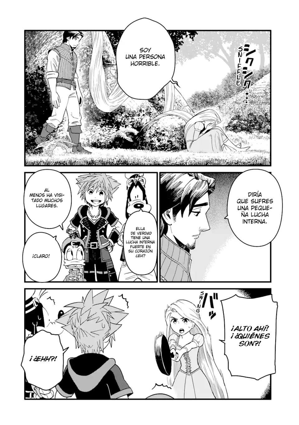 Read kingdom Hearts III ES Manga Online