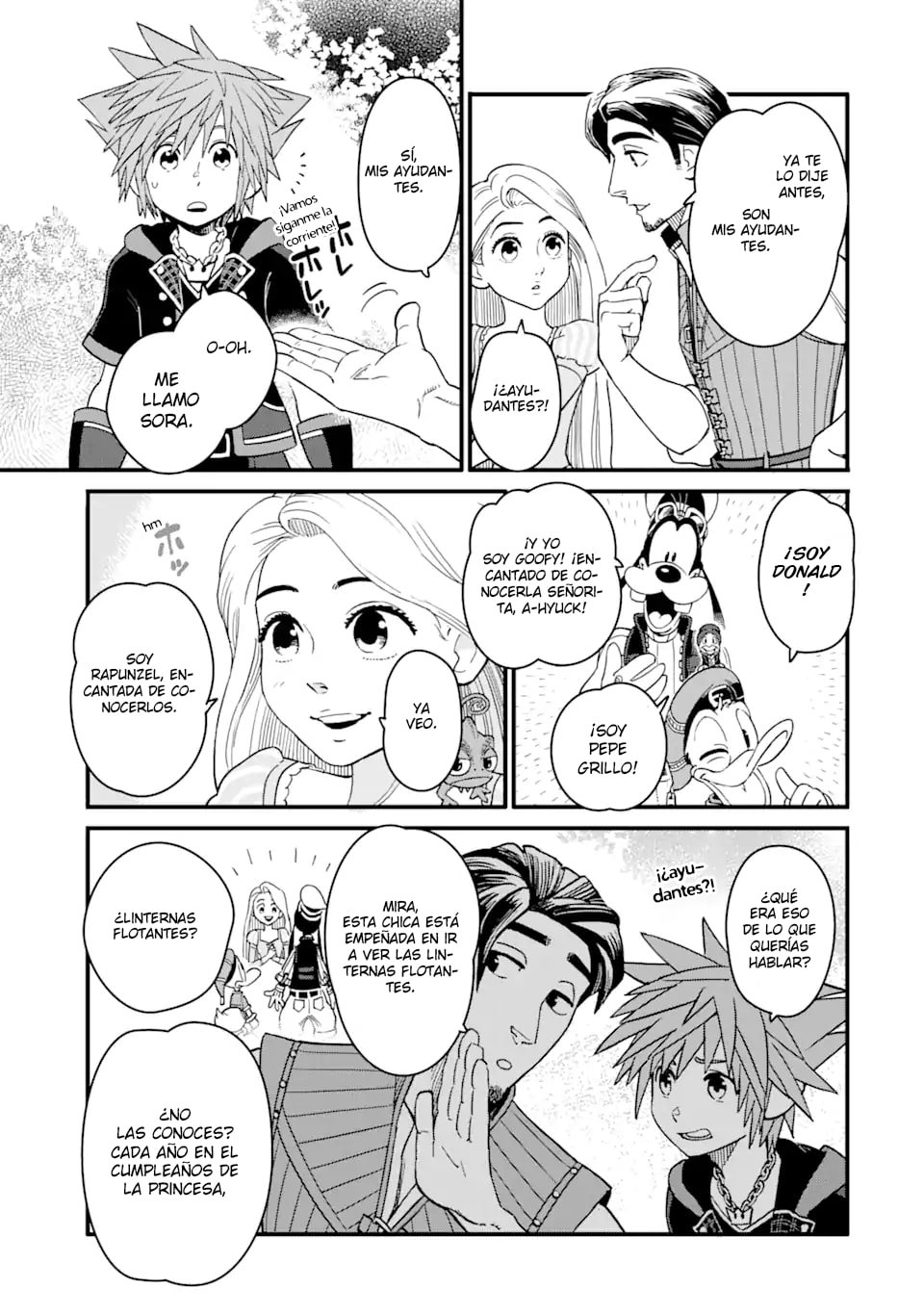 Read kingdom Hearts III ES Manga Online