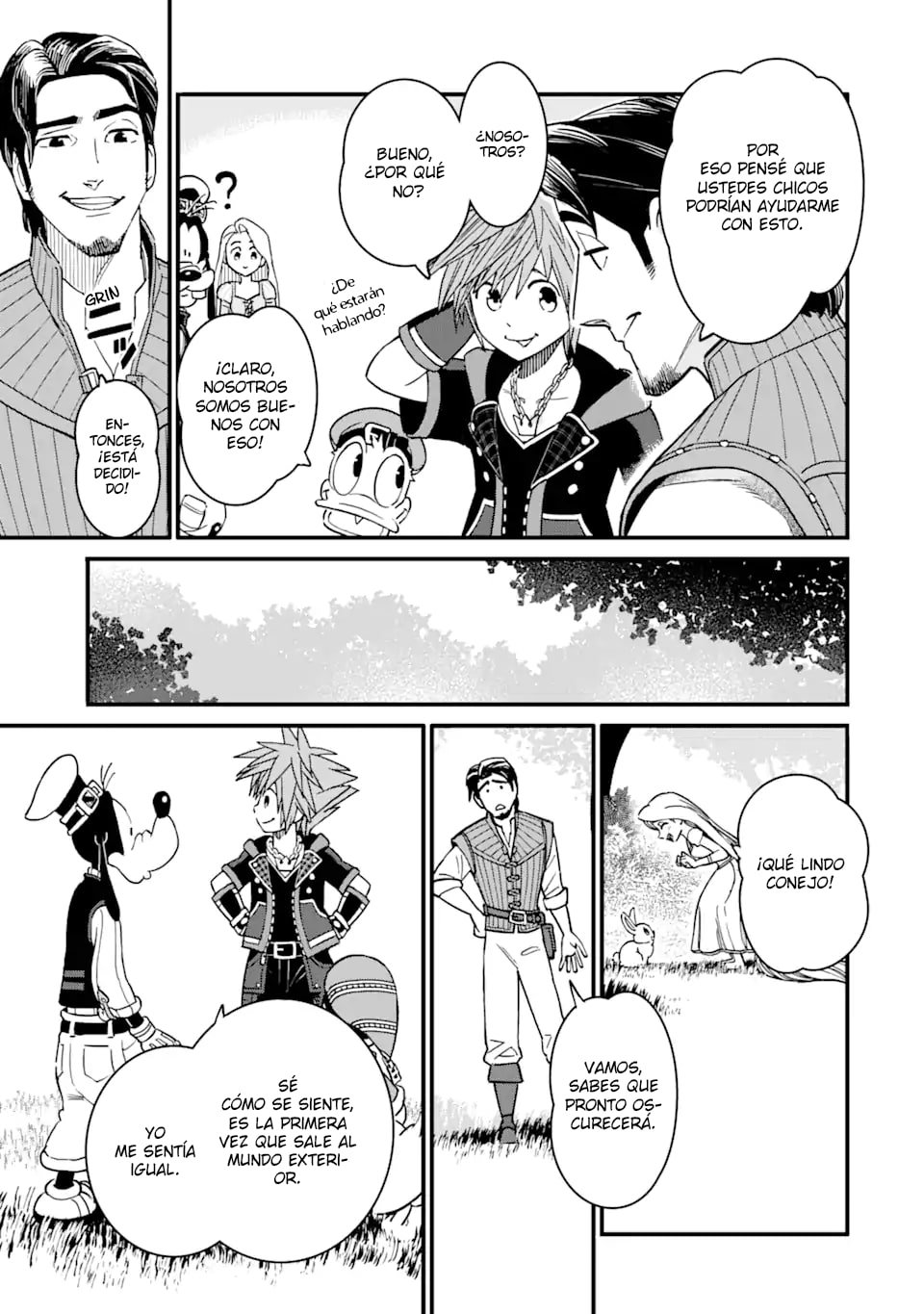 Read kingdom Hearts III ES Manga Online