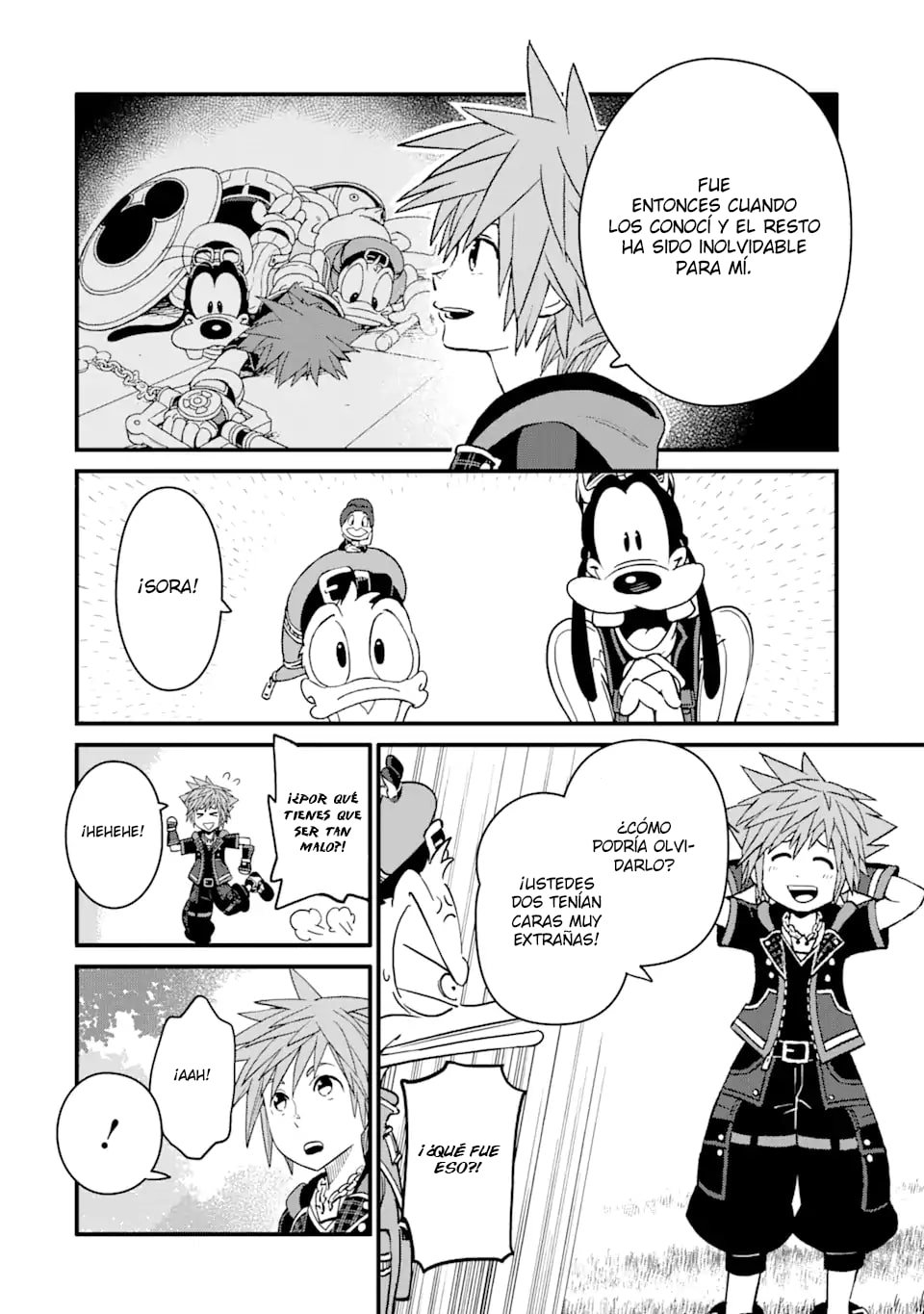 Read kingdom Hearts III ES Manga Online