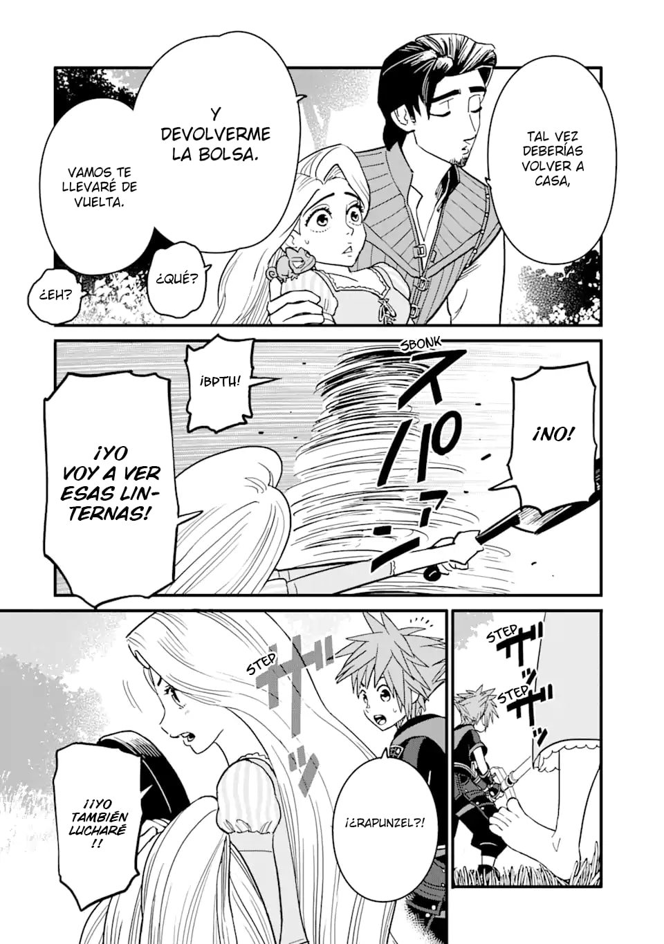 Read kingdom Hearts III ES Manga Online