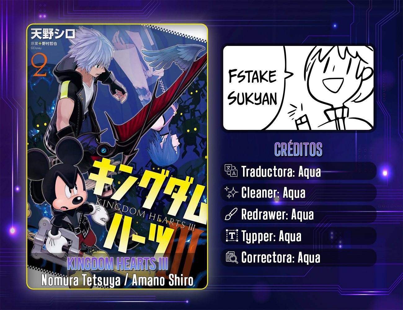 Read kingdom Hearts III ES Manga Online
