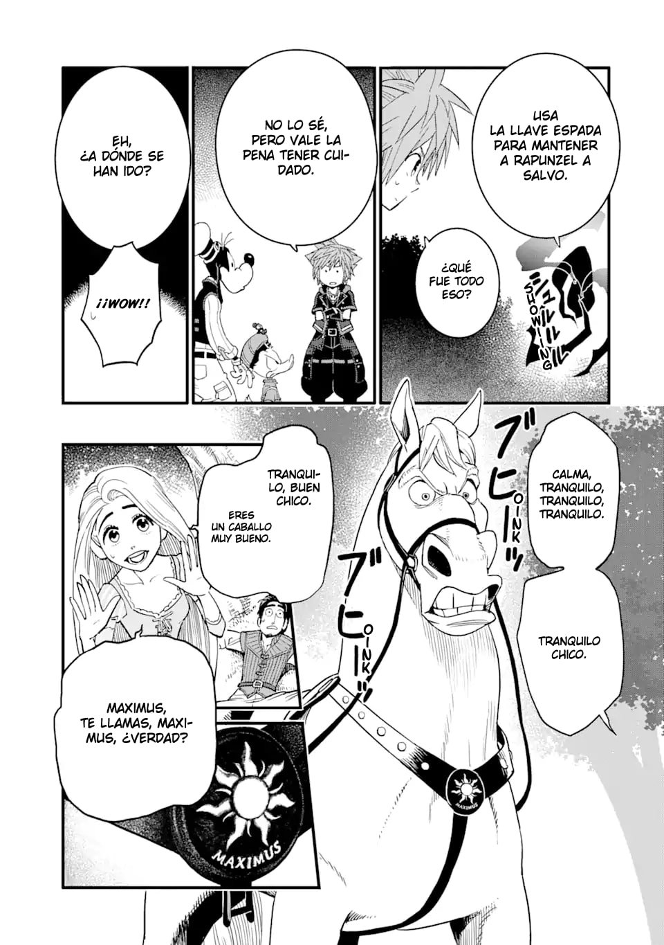 Read kingdom Hearts III ES Manga Online