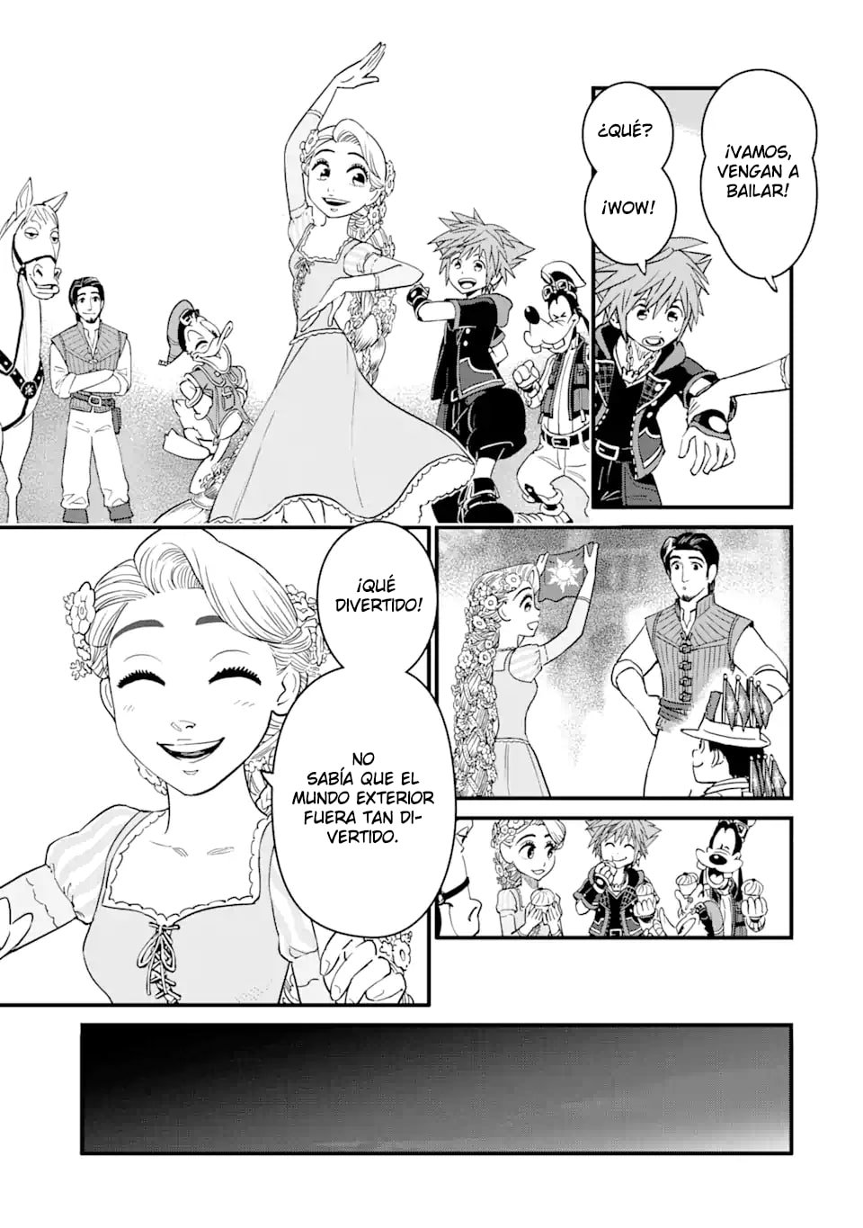 Read kingdom Hearts III ES Manga Online