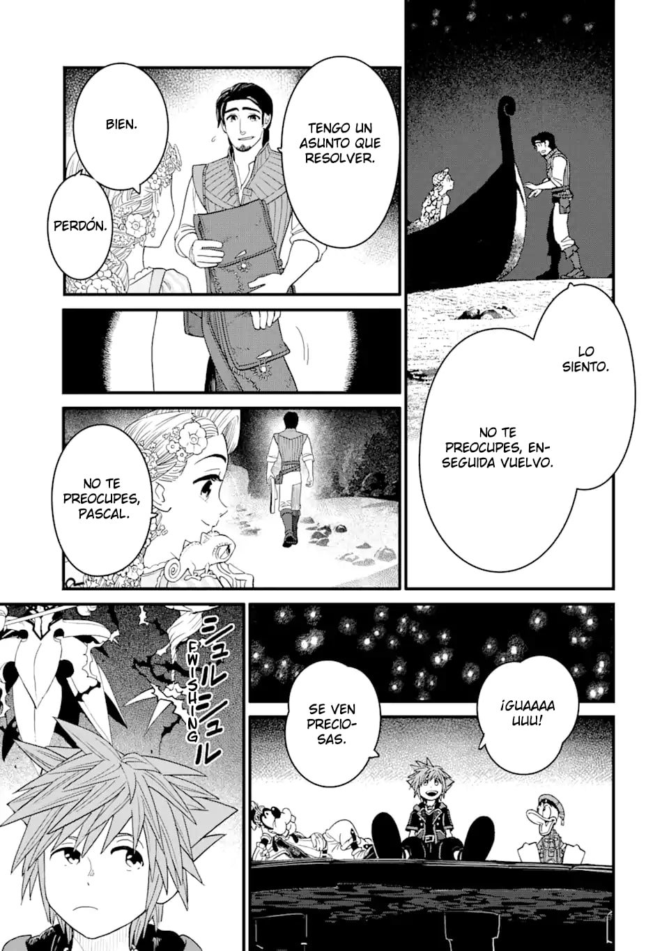 Read kingdom Hearts III ES Manga Online
