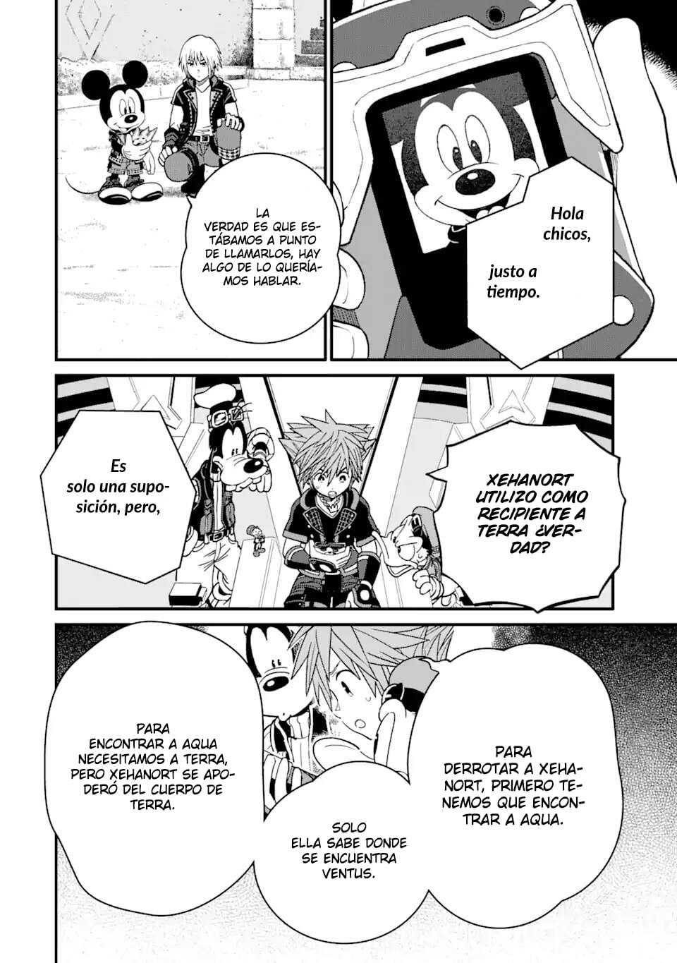 Read kingdom Hearts III ES Manga Online
